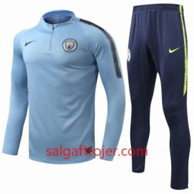 Manchester City Sweatshirt Dragt Blå 2018-2019